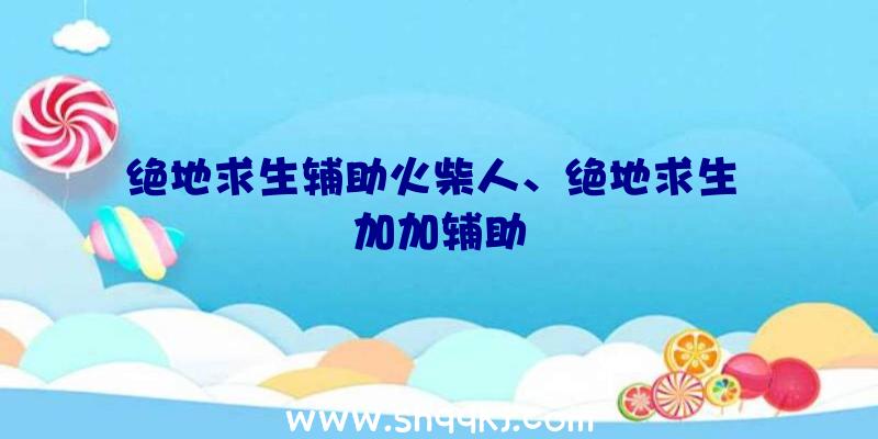 绝地求生辅助火柴人、绝地求生